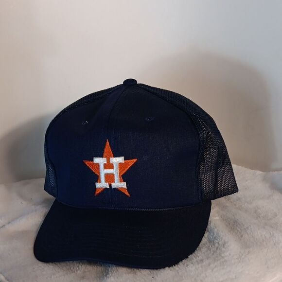 Houston Astros Navy Blue Snapback Cap - Picture 1 of 6